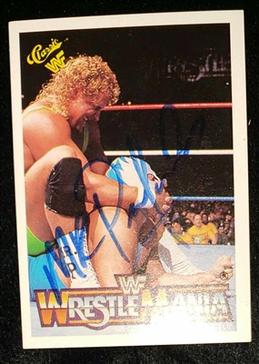 MR. PERFECT signed trading card
