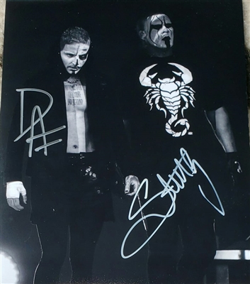 STING & DARBY ALLIN signed poster