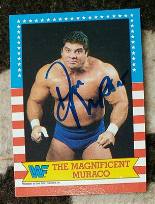 DON MURACO signed 1987 TOPPS trading card