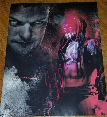 FINN BALOR signed poster