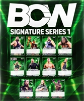 BCW trading card set - series one - signed