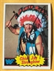 CHIEF JAY STRONGBOW signed 1985 TOPPS vintage card