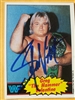 GREG VALENTINE signed 1985 TOPPS vintage card