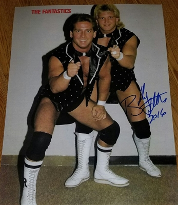 THE FANTASTICS BOBBY FULTON signed poster!!