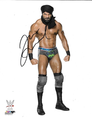 JINDER MAHAL signed official photofile photo