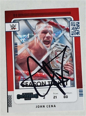 JOHN CENA signed card