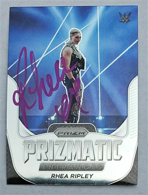 RHEA RIPLEY signed card