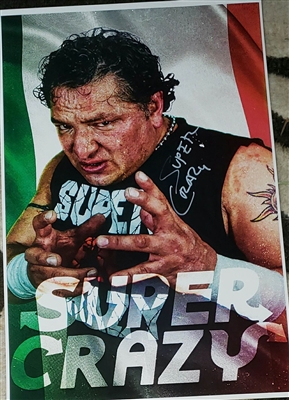 TRIBUTE TO THE EXTREME "EXCLUSIVE" signed SUPER CRAZY poster!