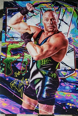 TRIBUTE TO THE EXTREME "EXCLUSIVE" signed ROB VAN DAM poster!