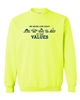 Hi-Vis Crew Values Sweatshirt - Safety Green