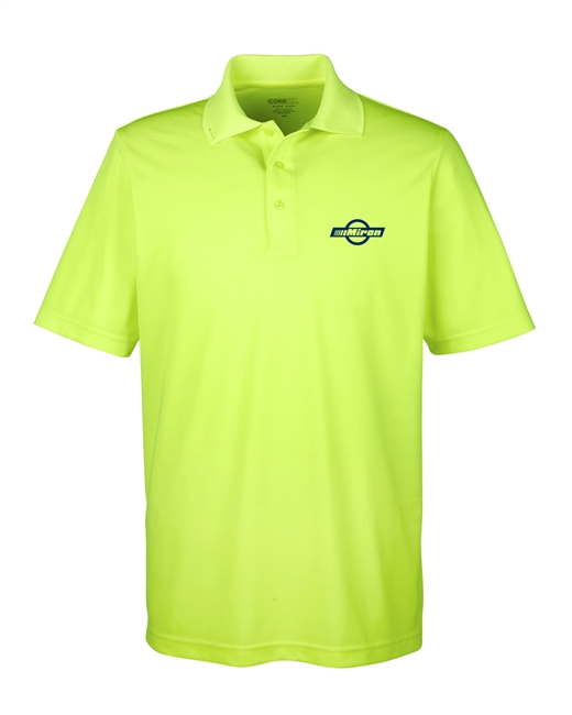 Mens Performance Hi-Vis Polo - Safety Green