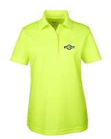 Ladies Performance Hi-Vis Polo - Safety Green