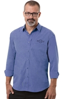 Untucked - Mens  Crossweave Shirt