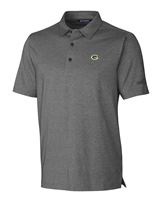 Mens Forge Heathered Stretch Polo