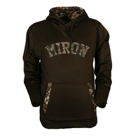 Camo Trim Applique Hoodie