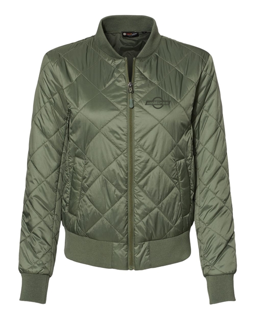 Ladies Heat Last Quilted Packable Bomber