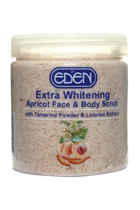Eden Extra Whitening Apricot Face & Body Scrub 500g