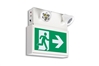 READY-LITE RAC SERIES EXTRUDED ALUMINUM PICTOGRAM EXIT COMBO UNIT
