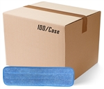 BULK CASE (100/Cs) - 18" Economy Standard Looped Pile - Microfiber Wet/Dry Pad