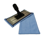 EACH 12" BLUE Microfiber GLASS CLEANING PAD