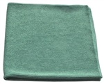 DOZEN 16"x16"   GREEN   TEXTURED GLASS Cleaning Microfiber Cloths