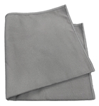 DOZEN 16" x 16"   GRAY   SUEDE Microfiber Cloths