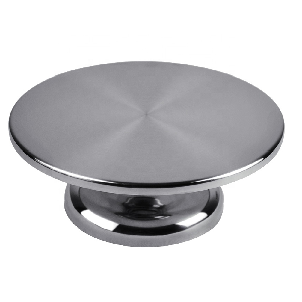 12 Cake Turntable for Decorating Heavy Duty Stainless Steel