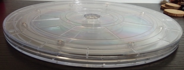 5" Inch Dia. clear acrylic Lazy Susan Turntable Bearing