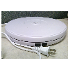 24 lbs  Load 9.8" Inch Dia. White Electric Motorized Rotating Turntable Lazy Susan