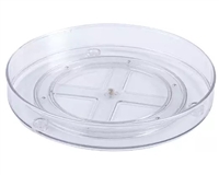 11" Inch Acrylic Plastic Lazy Susan Turntable Organizer