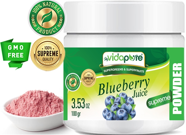 Blueberry Juice Powder myVidaPure