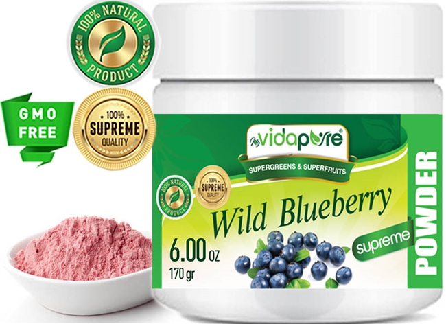 Wild Blueberry Juice Powder myvidapure