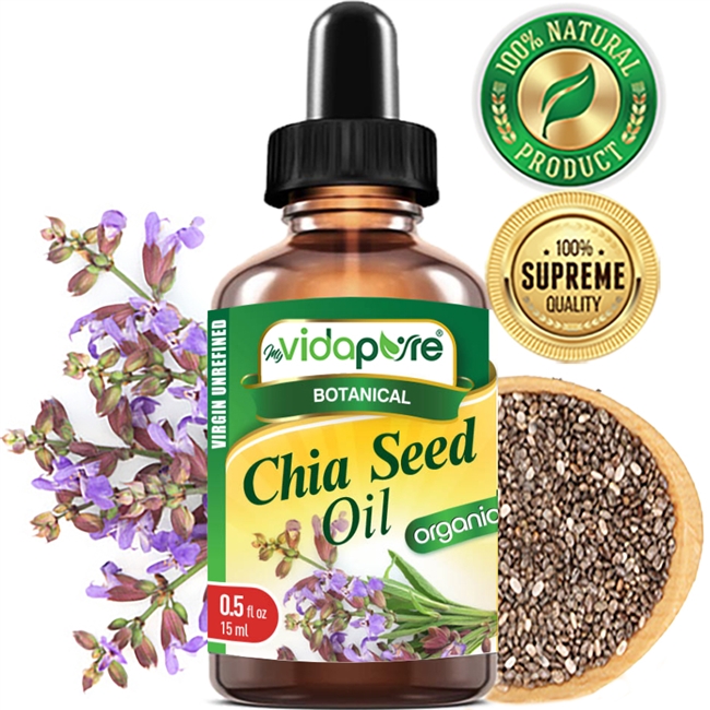 Chia Seed Oil Organic myVidaPure