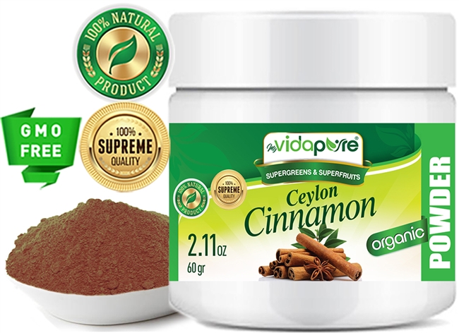 Ceylon Cinnamon Powder Organic myVidaPure