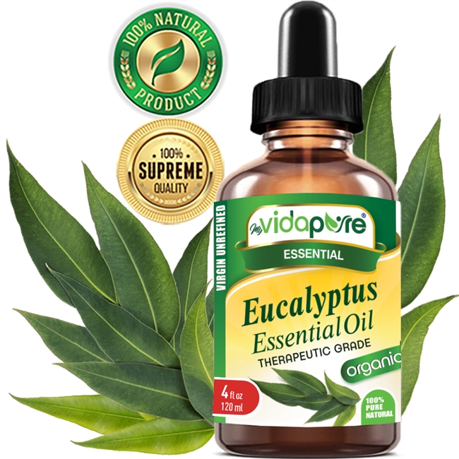 Eucalyptus Essential Oil Organic myVidaPure