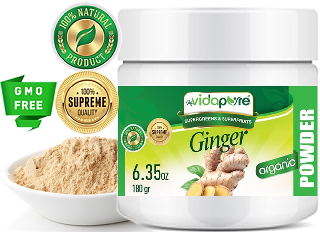 Ginger Powder Organic myvidapure