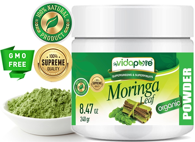 Moringa Leaf Powder Organic myvidapure