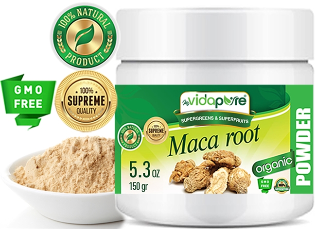 Maca Root Powder Organic myVidaPure