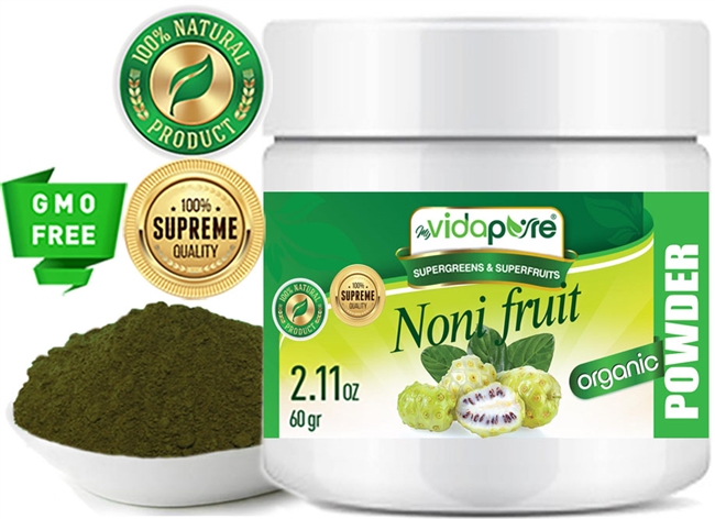 Noni Fruit Powder Organic myVidaPure