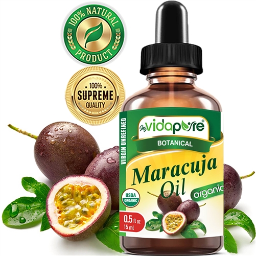 Maracuja Oil Organic 0.5 Fl oz - 15 ml.