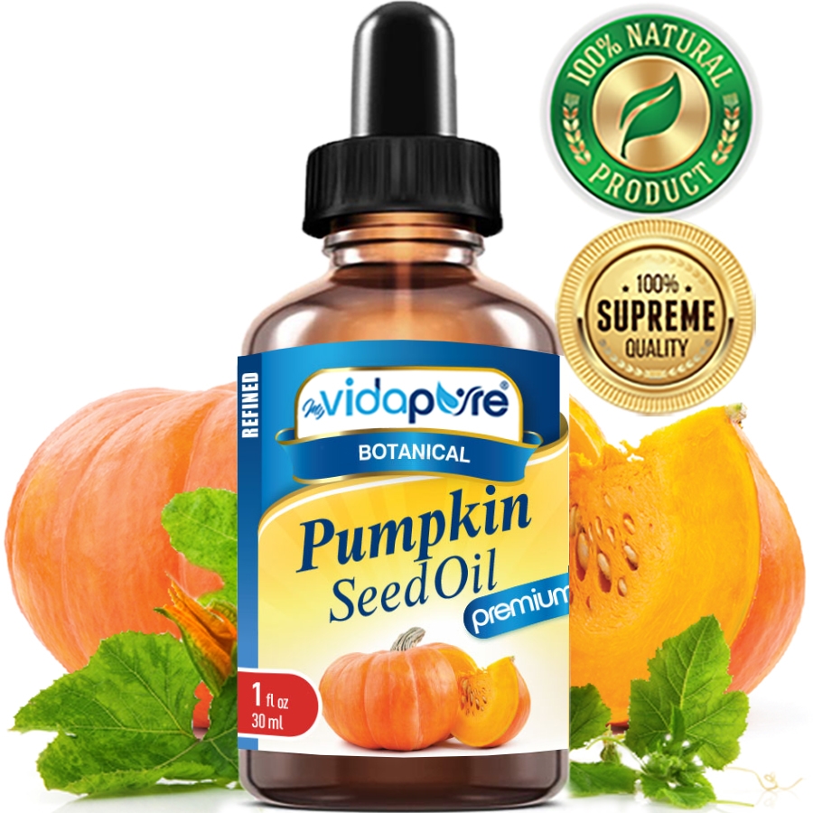 Pumpkin Seed Oil myVidaPure 1 Fl oz - 30 ml.