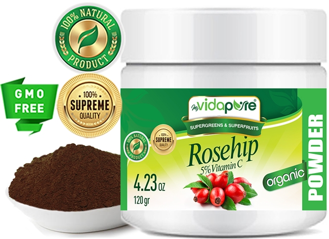 Rosehip Powder Organic myVidaPure