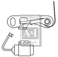 Delco points and condenser fits most cast iron distributors