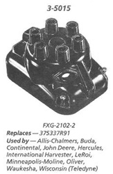 3-5015 Wico X magneto 6 cylinder cap