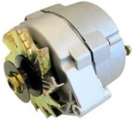 63 Amp One Wire Alternator With Pulley -- Used For Converting 6 Volt To 12 Volt