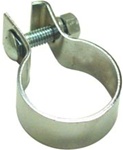2" band type one bolt muffler clamp