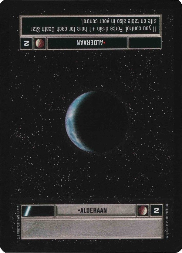 Star Wars CCG (SWCCG) Alderaan