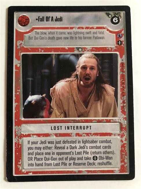 Star Wars CCG (SWCCG) Fall Of A Jedi