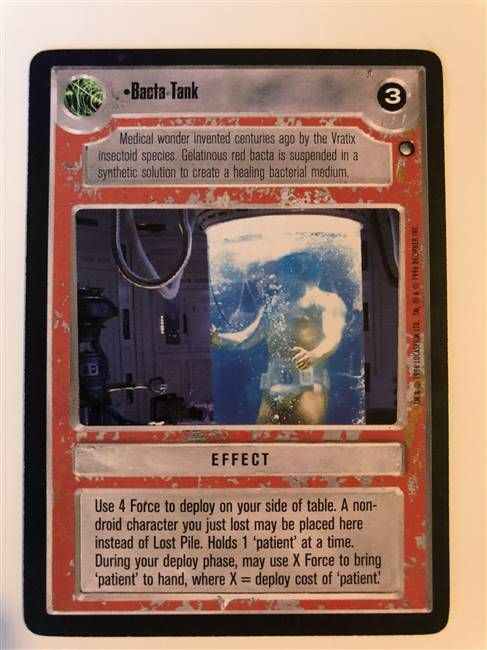 Star Wars CCG (SWCCG) Bacta Tank