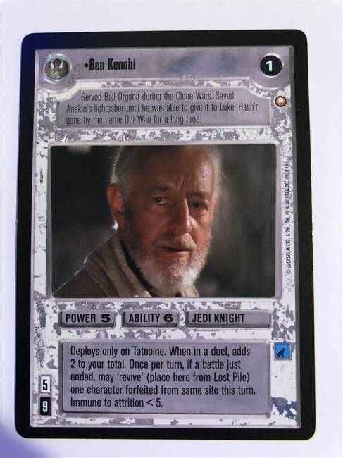 Star Wars CCG (SWCCG) Ben Kenobi